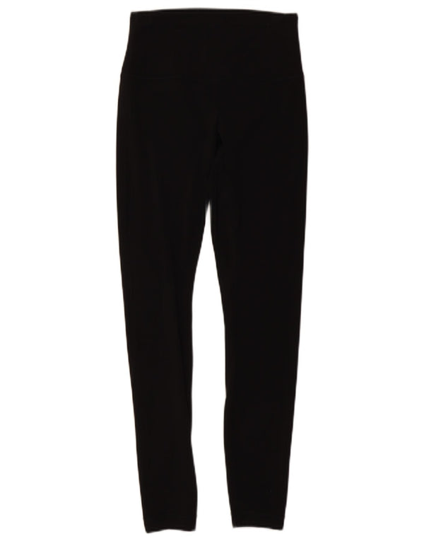 Lululemon Leggings femininas US 6 médio preto nylon
