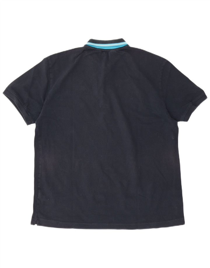 Camisa polo masculina Kappa 2XL azul marinho