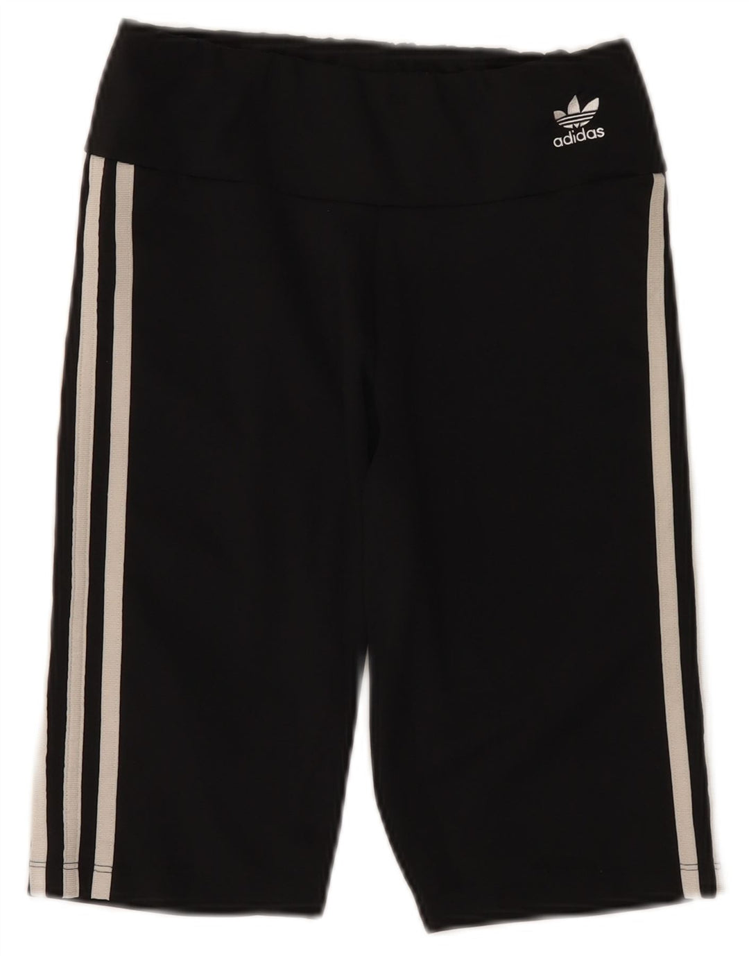 Shorts esportivos femininos Adidas UK 10 pequeno poliéster preto