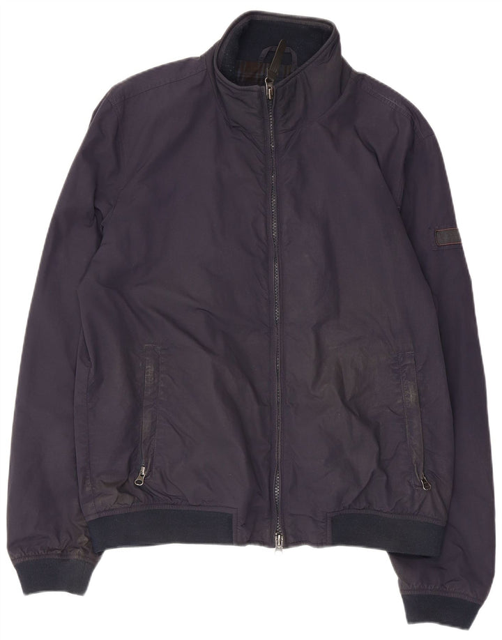 Jaqueta bomber masculina Woolrich UK 40 grande poliamida azul marinho