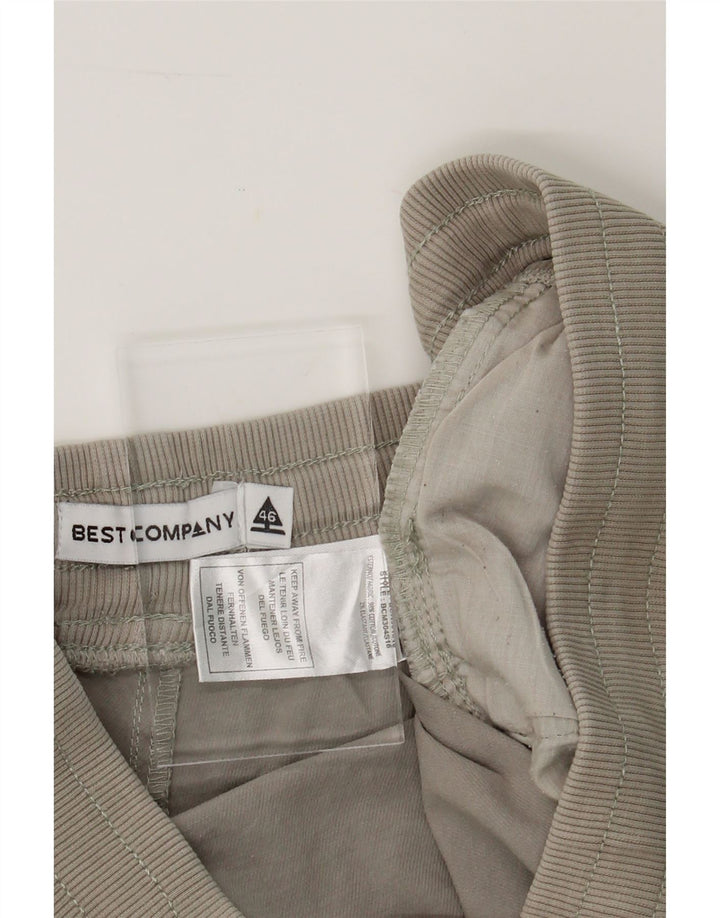 BEST COMPANY Womens Joggers Cargo Trousers IT 46 Large W32 L30 Grey Cotton Vintage Best Company and Second-Hand Best Company from Messina Hembry 