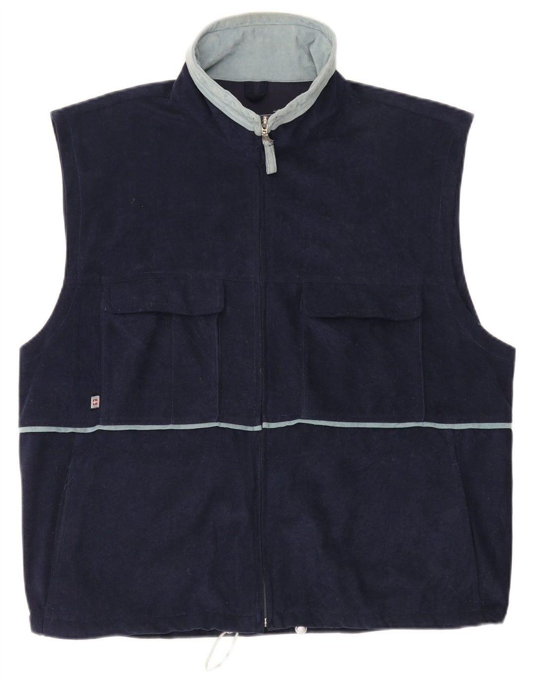 Colete masculino MC Kee UK 42 XL azul marinho poliéster