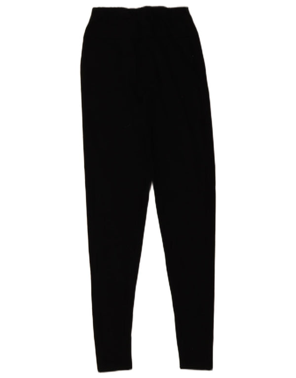 Ellesse Leggings Gráficos Femininos Reino Unido 10 Pequeno Algodão Preto