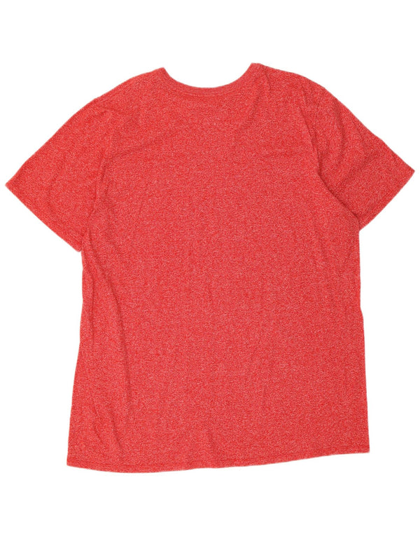 Camiseta masculina Nike Ohio Regular Fit gráfica top 2XL algodão vermelho