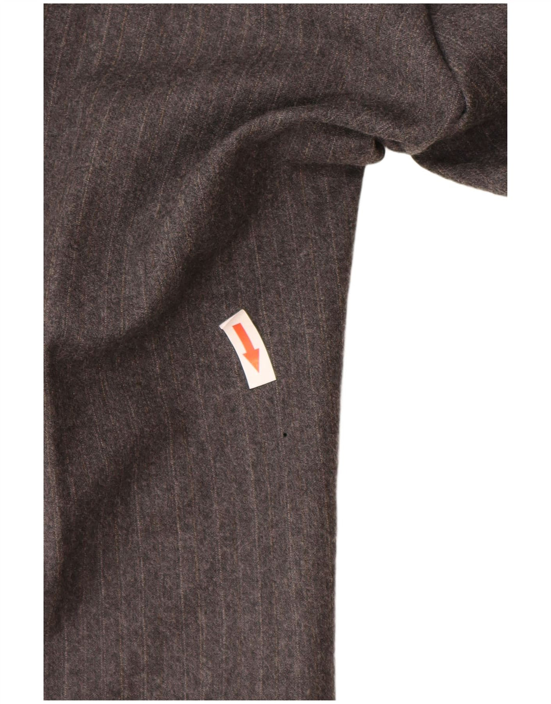Valentino Masculino 3 Botões 2 Peças Terno IT 48 Médio W32 L29 Riscas Cinza