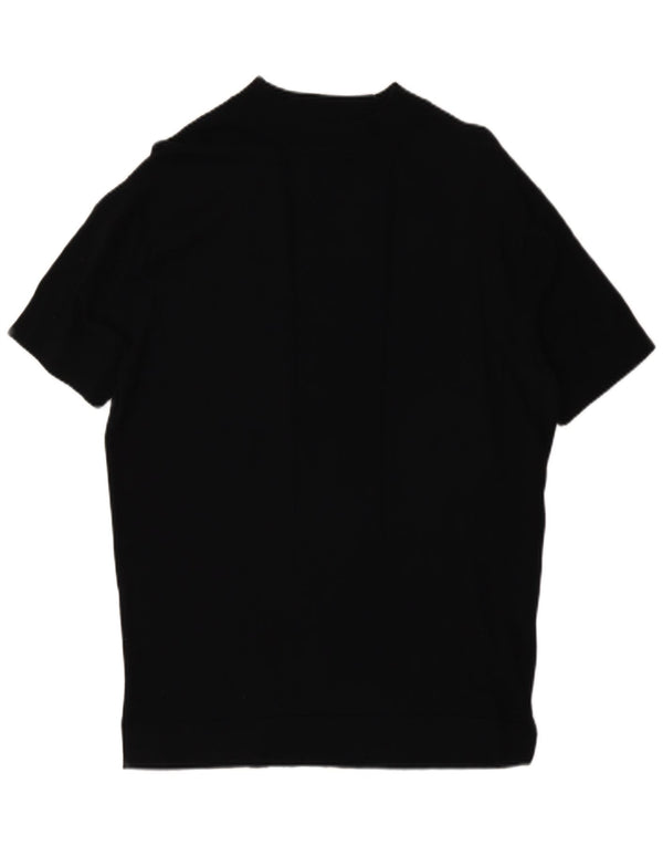 Camiseta masculina Zara Top XL algodão preto