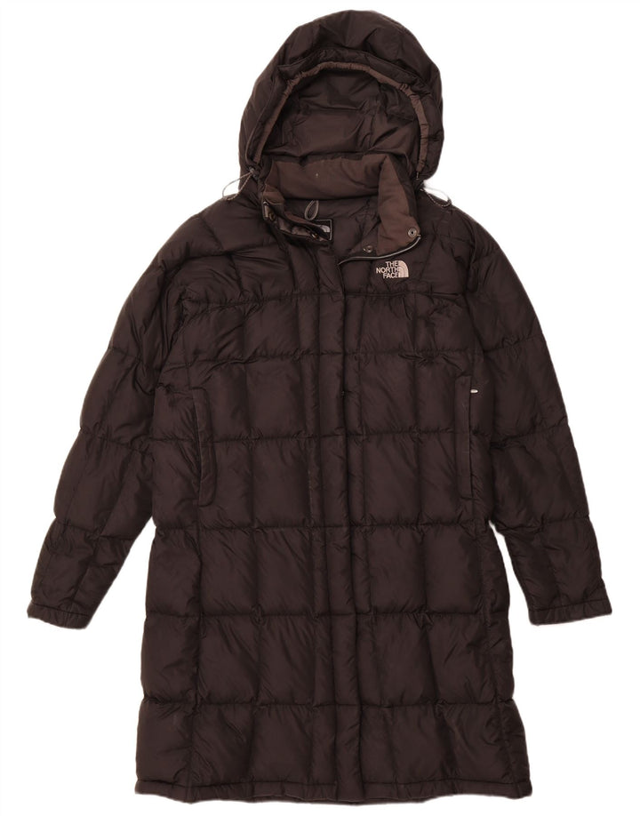 Casaco acolchoado com capuz feminino THE NORTH FACE Reino Unido 40 grande nylon preto