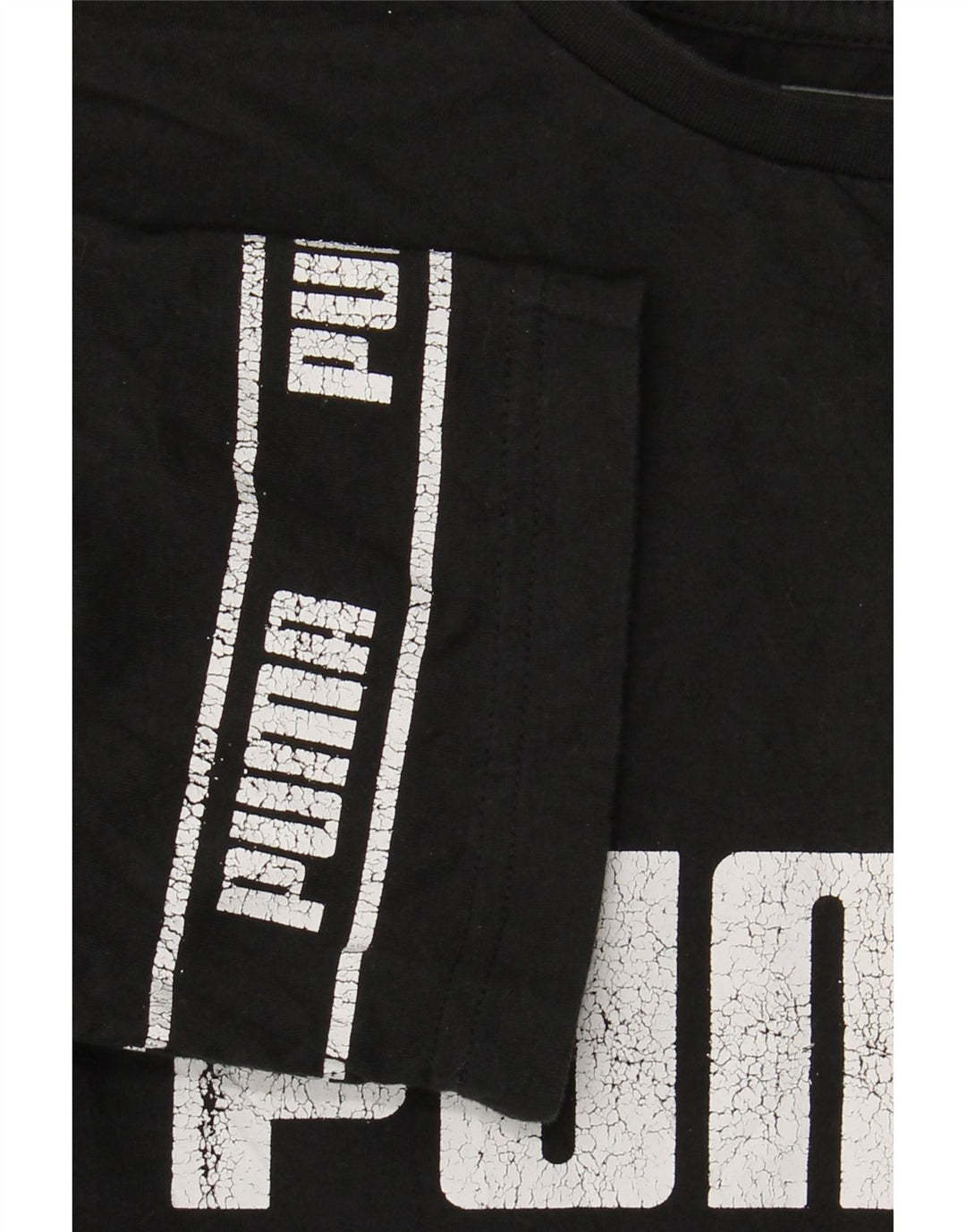 Camiseta PUMA Boys Graphic 13-14 Anos Grande Algodão Preto