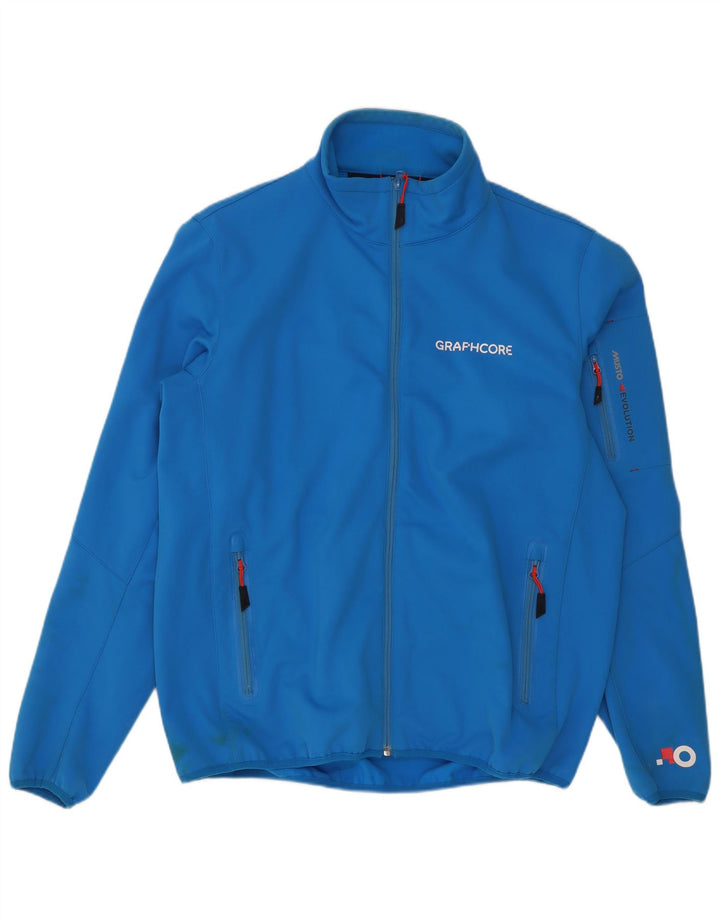 Musto Mens Treino Top Jaqueta Grande Poliéster Azul