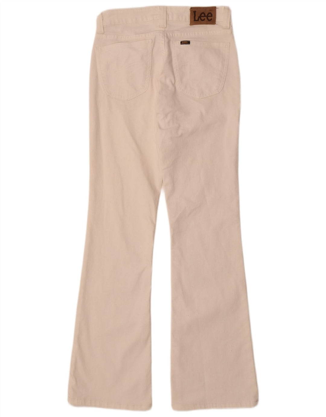 Calça jeans feminina LEE Bootcut W29 L33 algodão branco