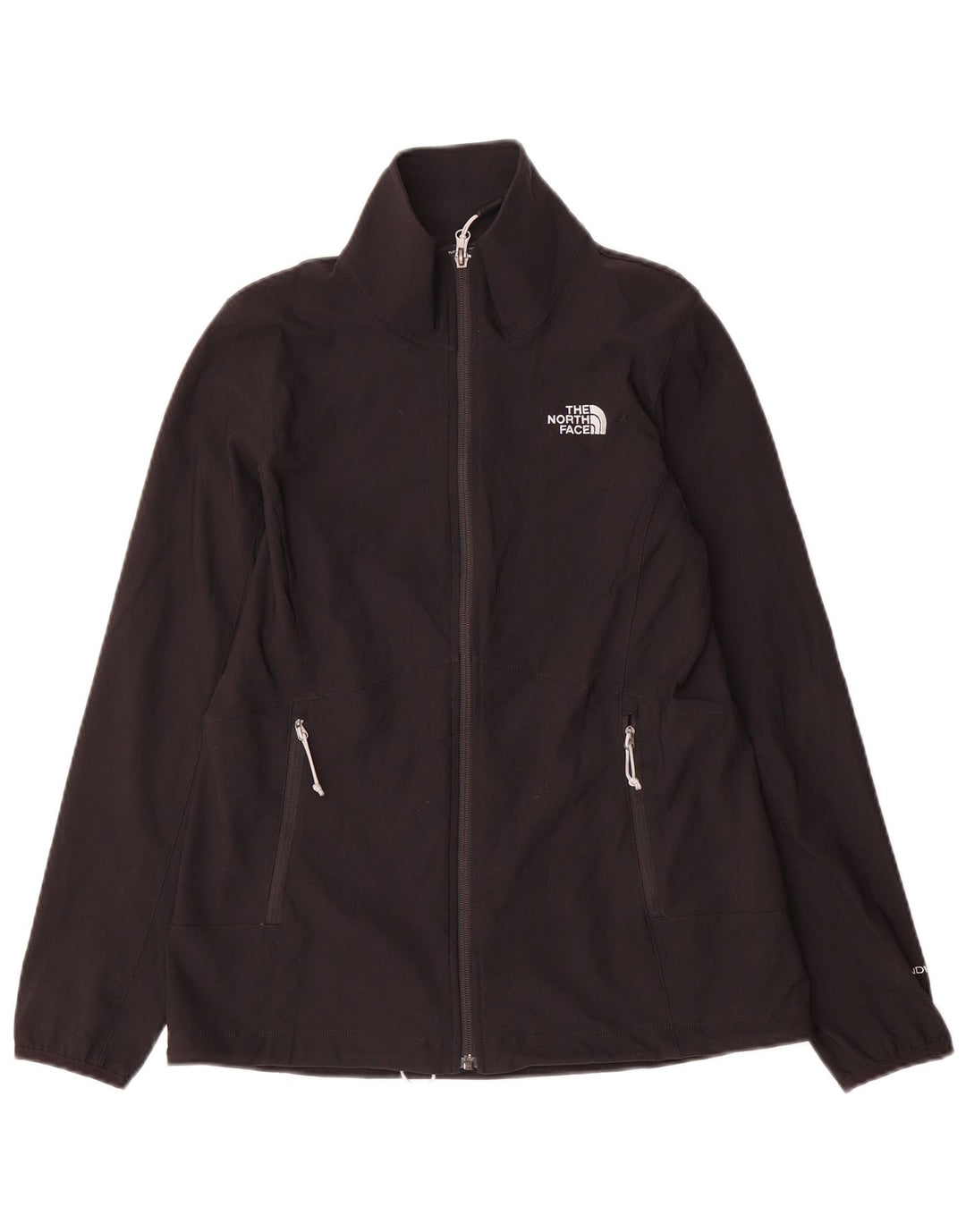 Jaqueta de treino feminina The North Face UK 12 poliéster preto médio