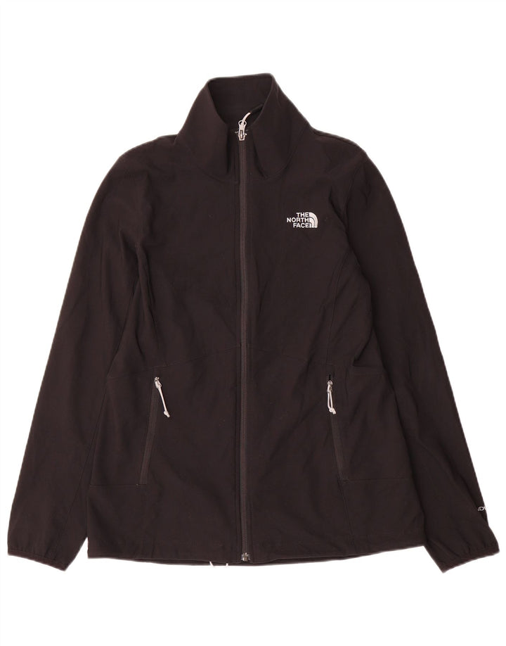 Jaqueta de treino feminina The North Face UK 12 poliéster preto médio