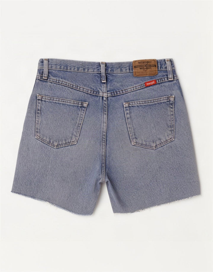 Shorts jeans Wrangler masculino de ajuste regular W31 algodão azul médio