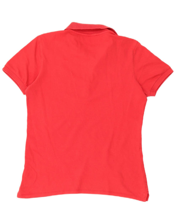 Pulôver feminino La Martina UK 18 XL algodão vermelho