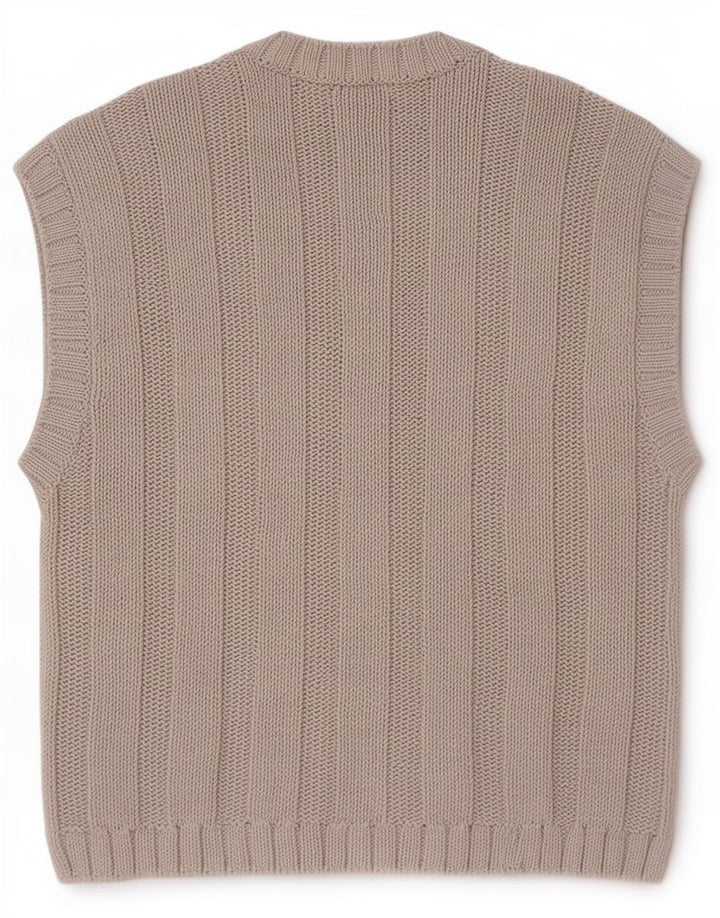Zara Mens Vest Tank Top Grande Algodão Cinza
