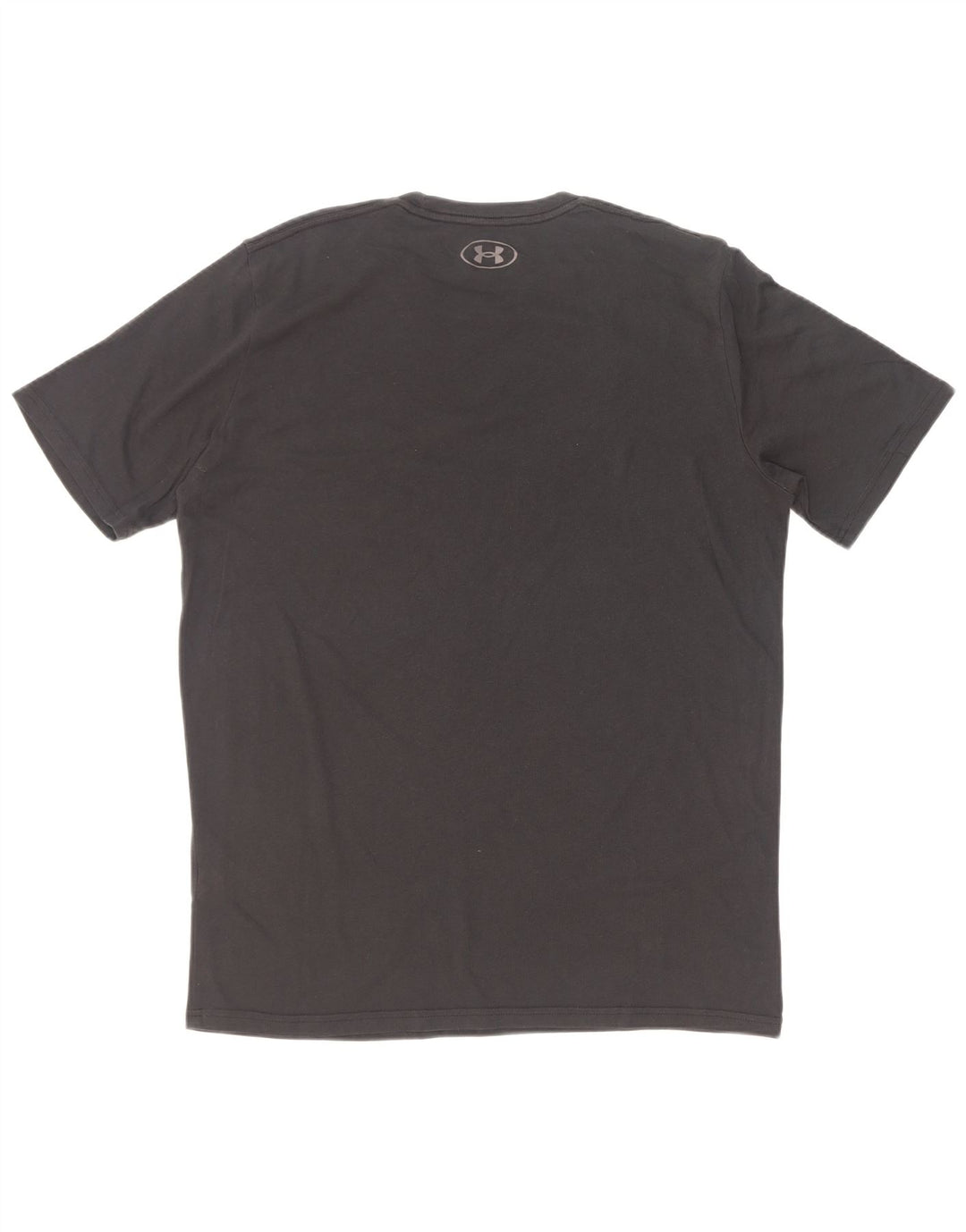 Camiseta gráfica masculina Under Armour grande algodão preto