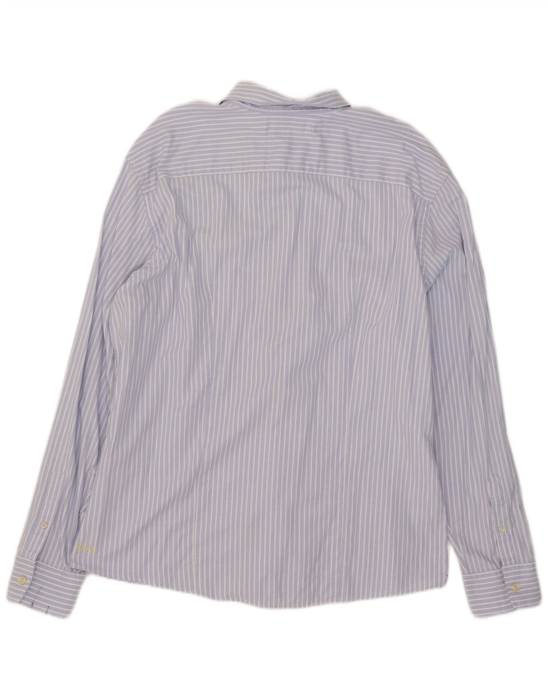 Camisa masculina La Martina 3XL algodão listrado azul