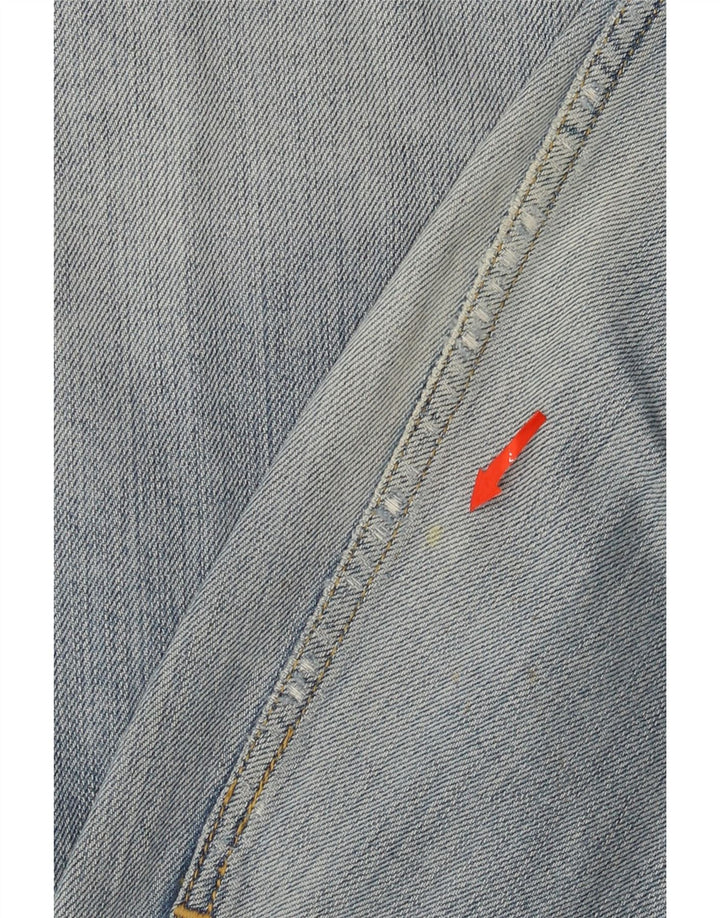 Jaqueta jeans masculina LEE UK 44 2XL algodão azul