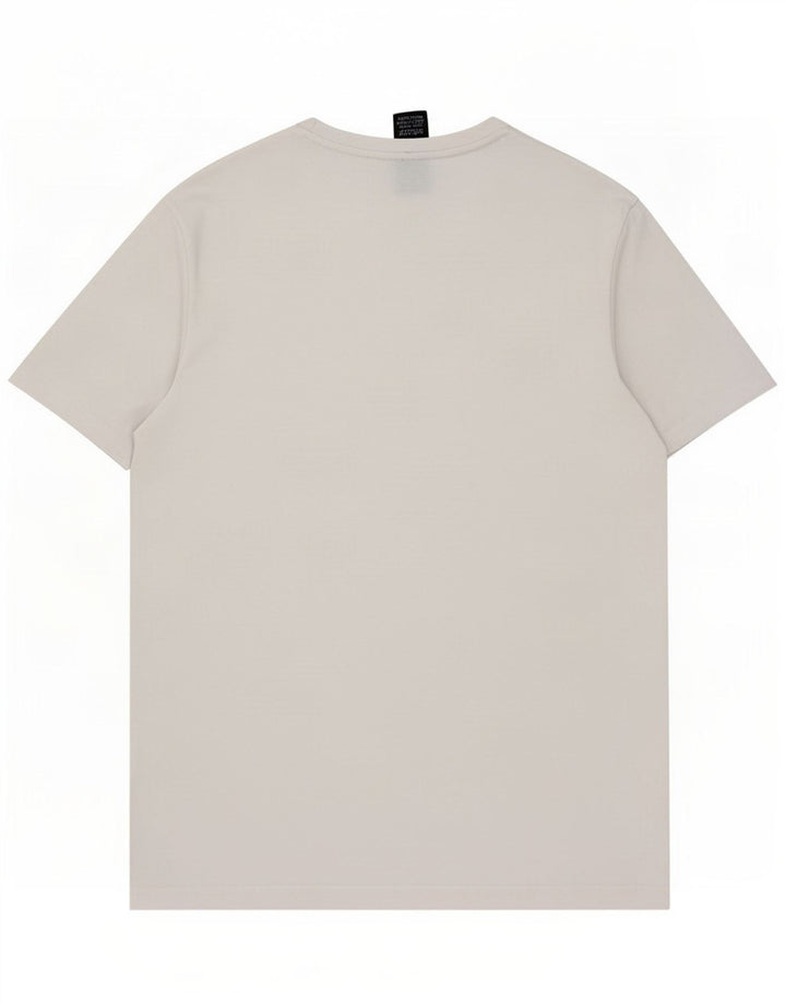 Camiseta masculina gráfica Champion pequena branca