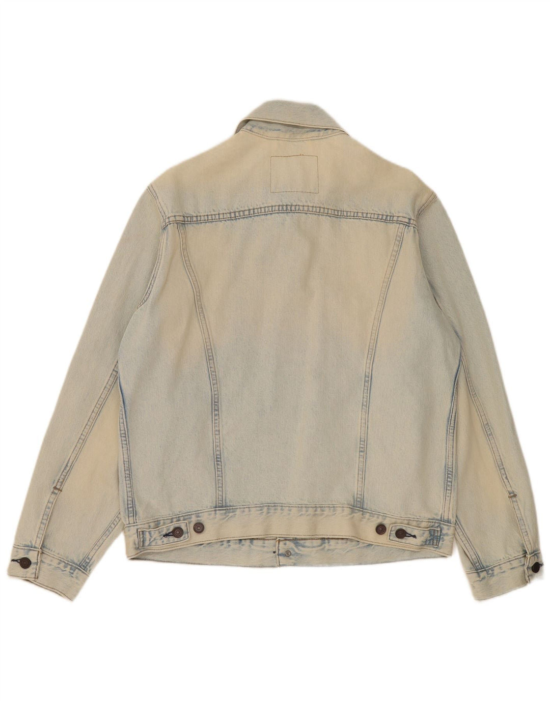 Jaqueta jeans masculina LEVI'S UK 38 algodão azul médio
