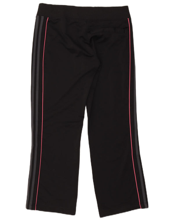 Calça de treino feminina Adidas UK 14 grande poliéster preto
