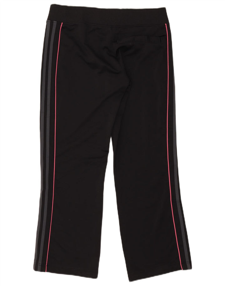 Calça de treino feminina Adidas UK 14 grande poliéster preto