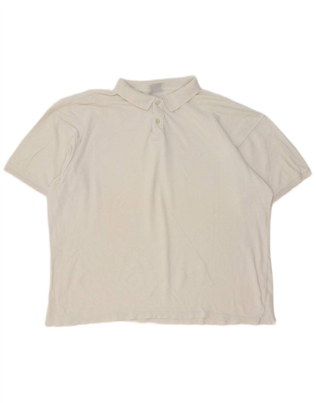 Camisa polo masculina Champion 2XL algodão branco