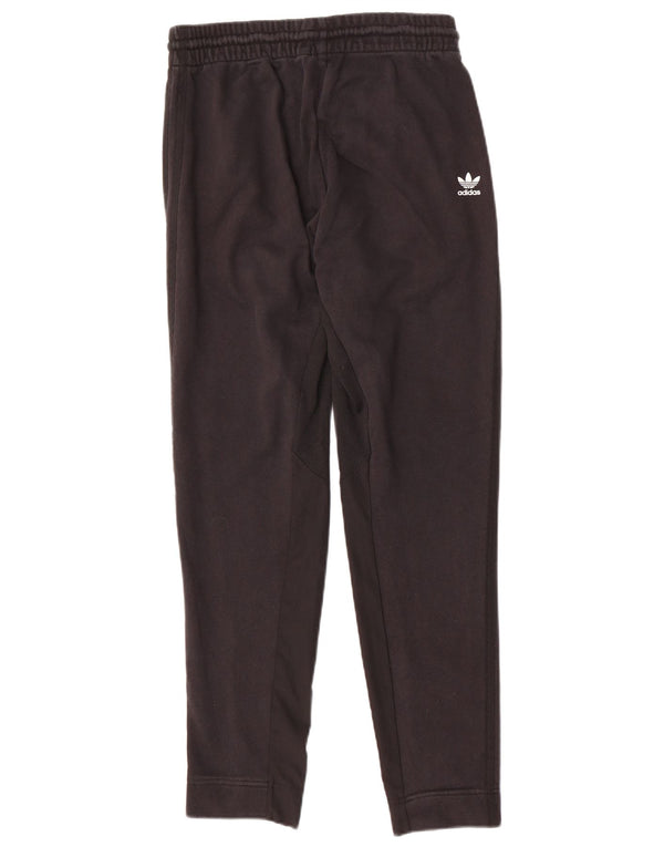 Adidas Mens Tracksuit Trousers Joggers Small Black Cotton Sports
