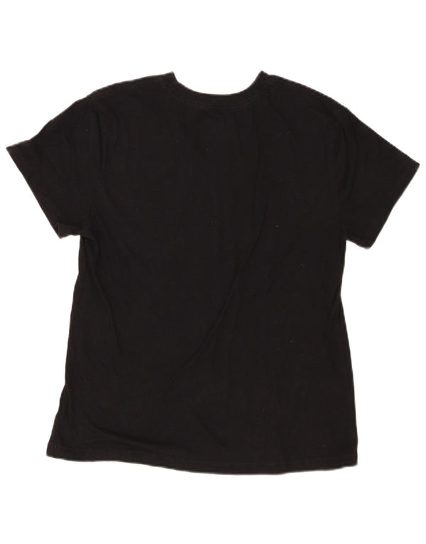 Camiseta feminina estampada Champion UK 12 médio preto