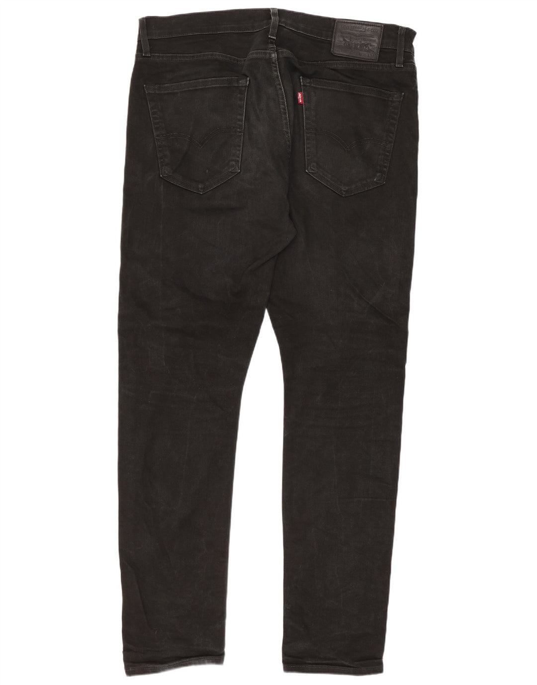 Calça jeans masculina Levi's 512 Tapered Slim W36 L32 algodão preto
