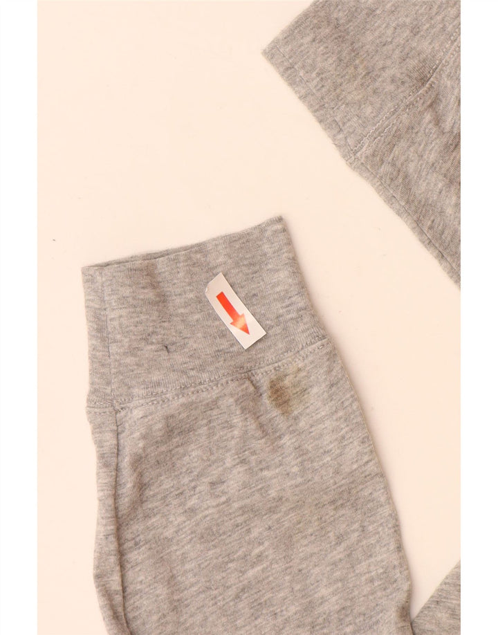 Vineyard Vines Top gráfico masculino manga comprida pequeno algodão cinza