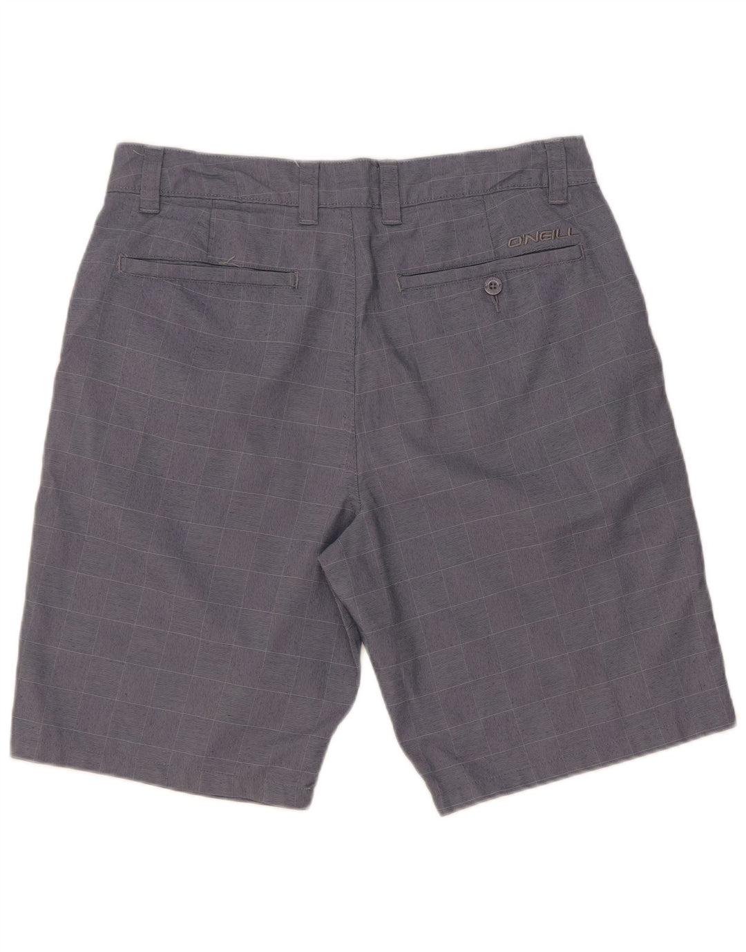 Shorts Chino Masculino O'Neill W32 Poliéster Xadrez Azul Médio