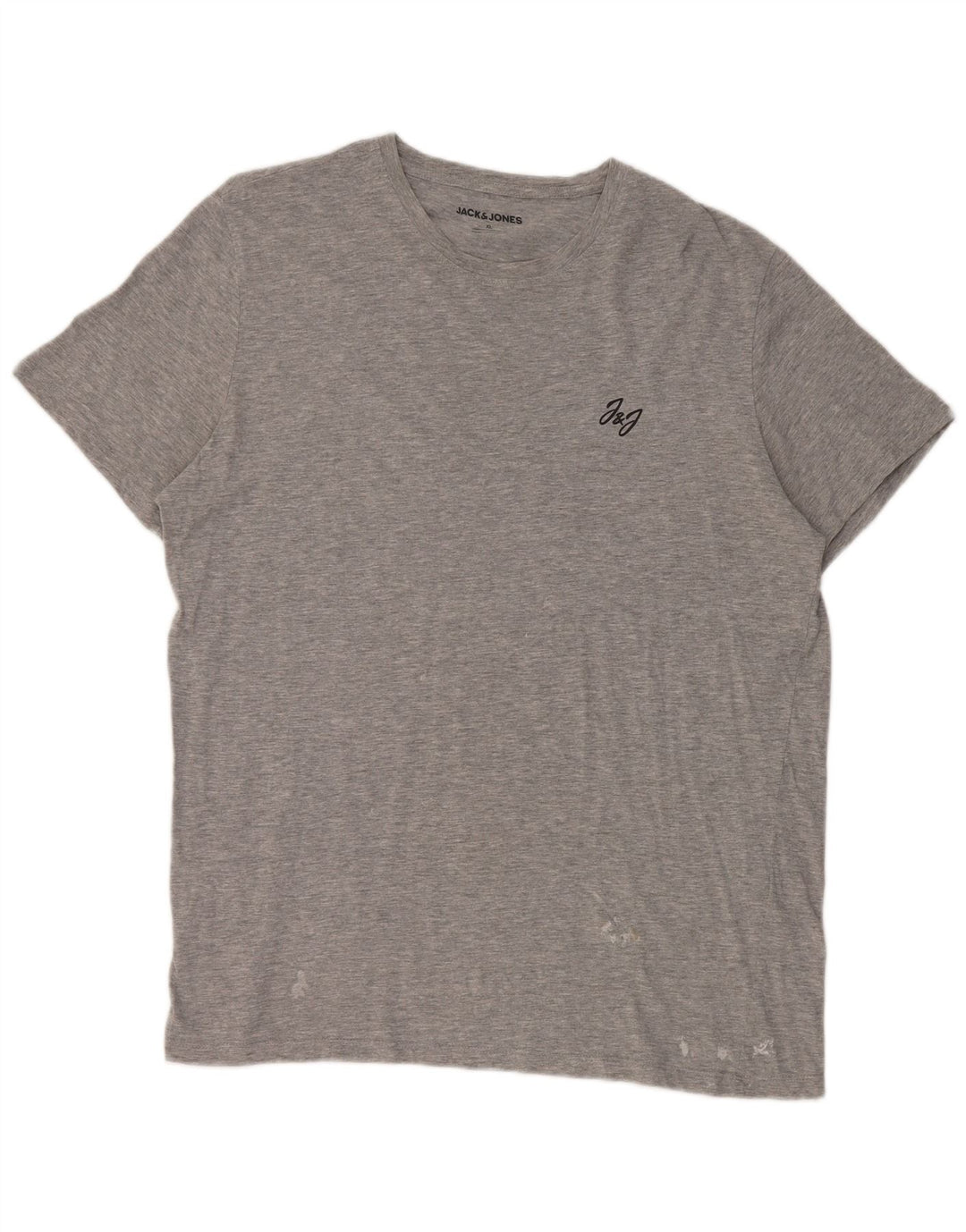 Camiseta masculina Jack & Jones Top XL algodão cinza