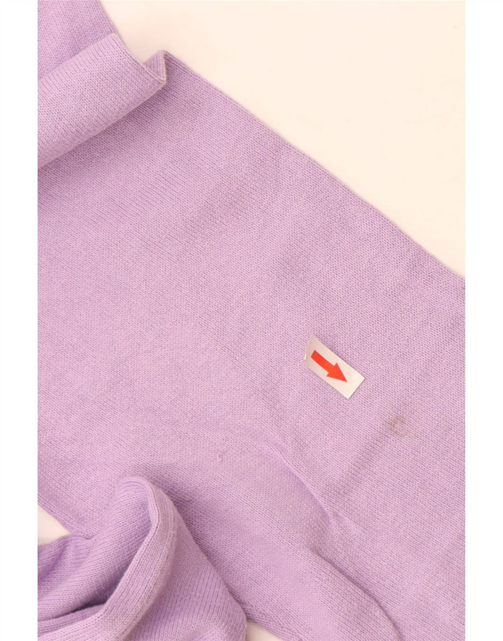 Suéter masculino Lotto com decote em V XL algodão roxo