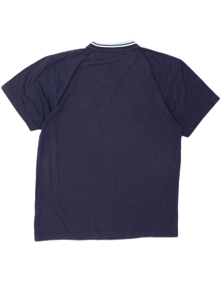 Camiseta masculina gráfica PUMA grande algodão azul marinho