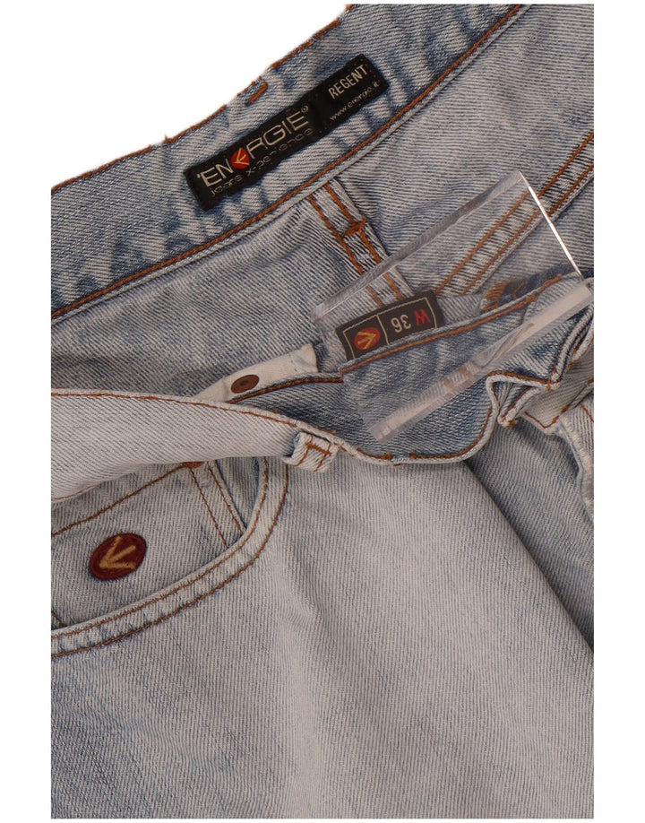 Energie Masculino Regent Bootcut Jeans W36 L30 Azul