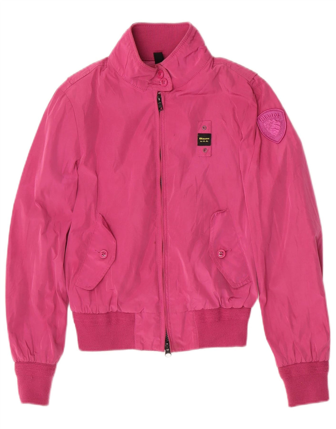 Jaqueta bomber feminina Blauer 11-12 anos poliéster rosa