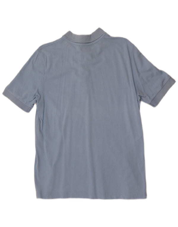 Camisa polo masculina Kappa azul médio
