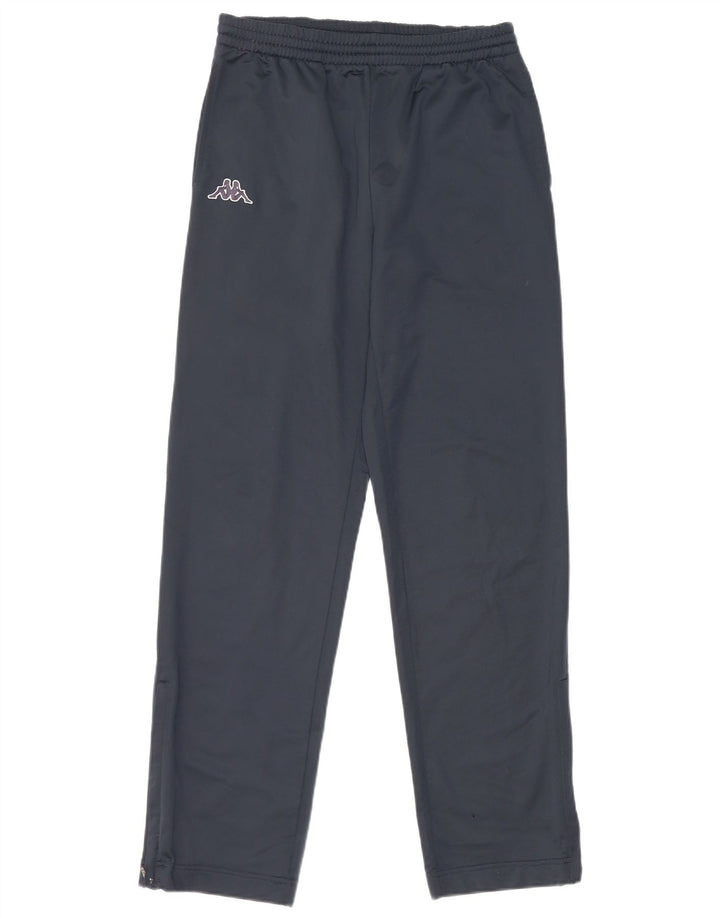 Calça de treino masculina Kappa pequena azul marinho poliéster