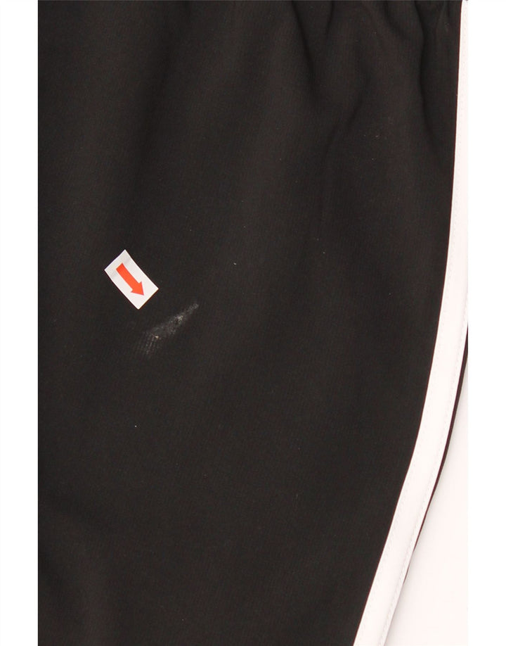Shorts esportivos masculinos Adidas médio preto poliéster