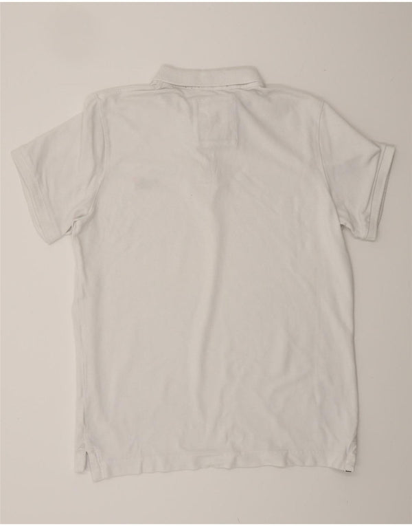 Camisa polo masculina SUPERDRY Classic Fit 3XL algodão branco