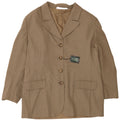 Michael 4 botões Blazer feminino Marks & Spencer Reino Unido 18 XL marrom