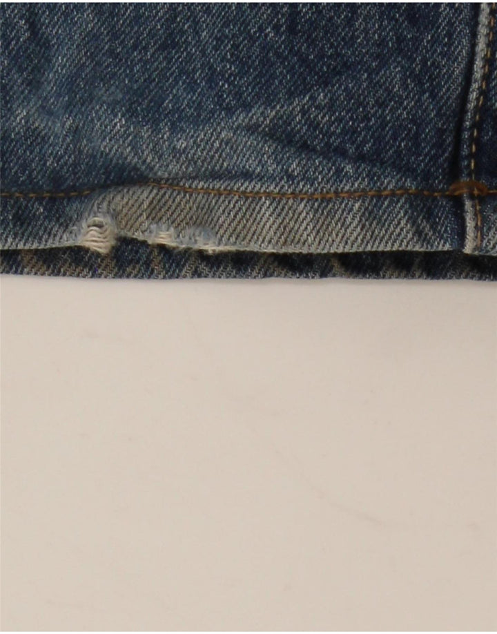 Levi's Masculino 501 Straight Jeans W40 L32 Azul Algodão
