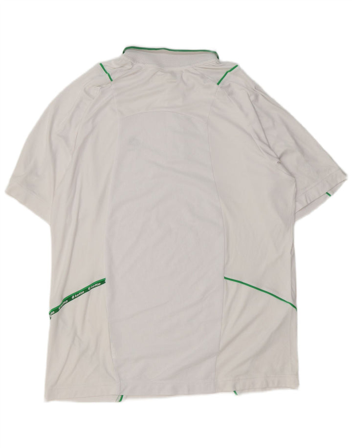 Camisa polo masculina LOTTO XL branca