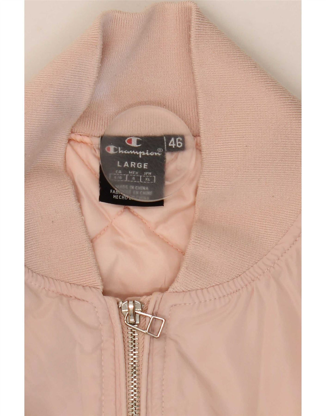 Jaqueta bomber feminina Champion IT 46 grande poliéster rosa