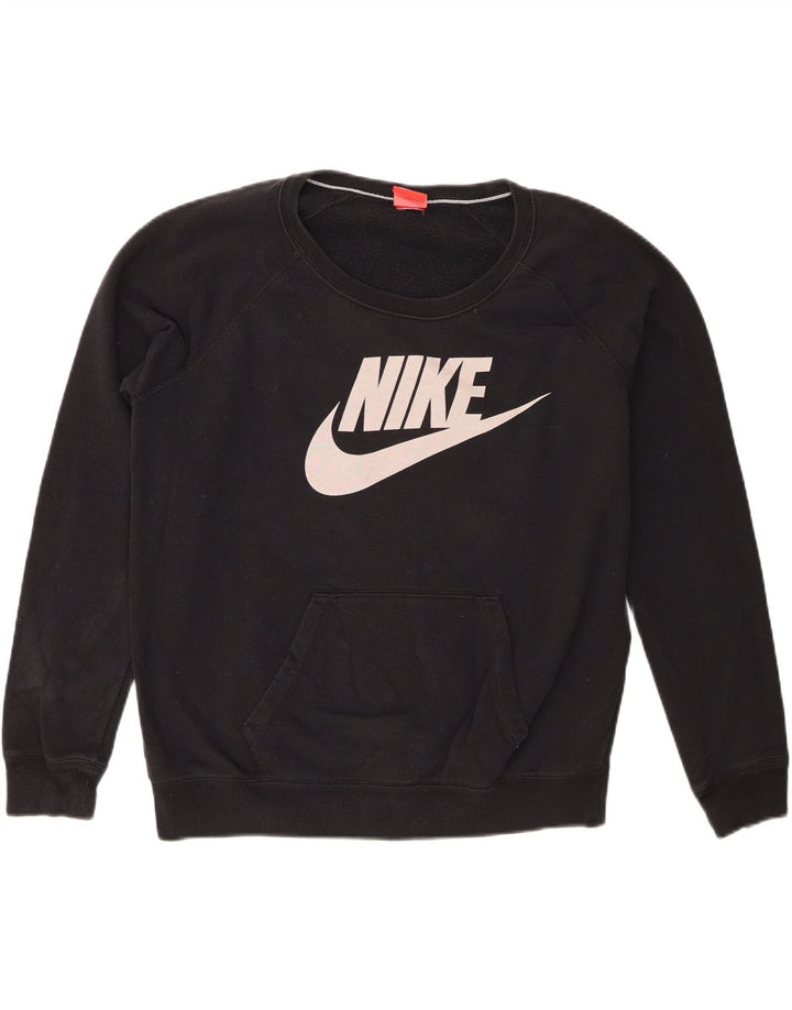 Moletom gráfico masculino Nike Jumper XL preto algodão