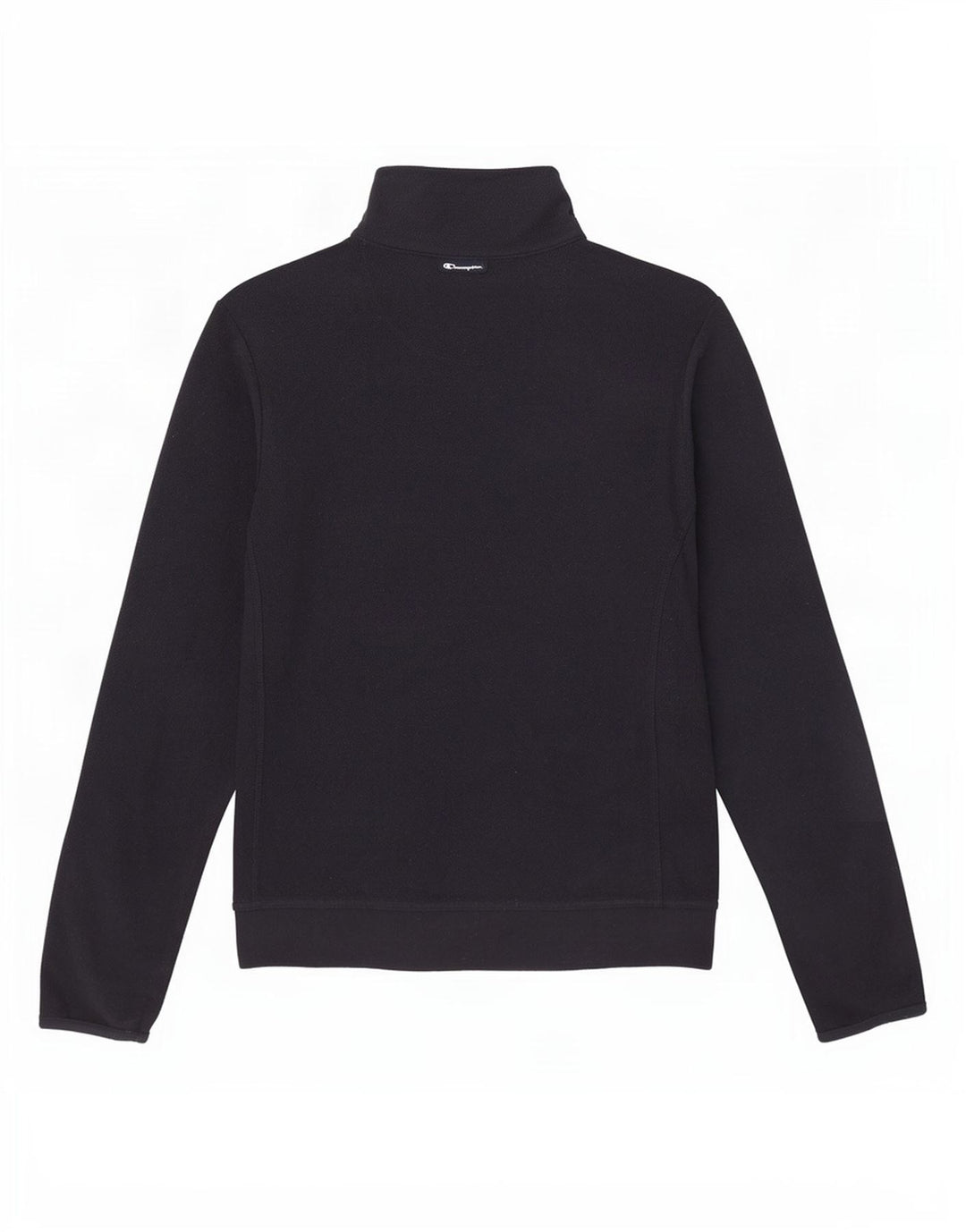 Jumper de lã feminino Champion com zíper e gola UK 16 grande poliéster azul marinho