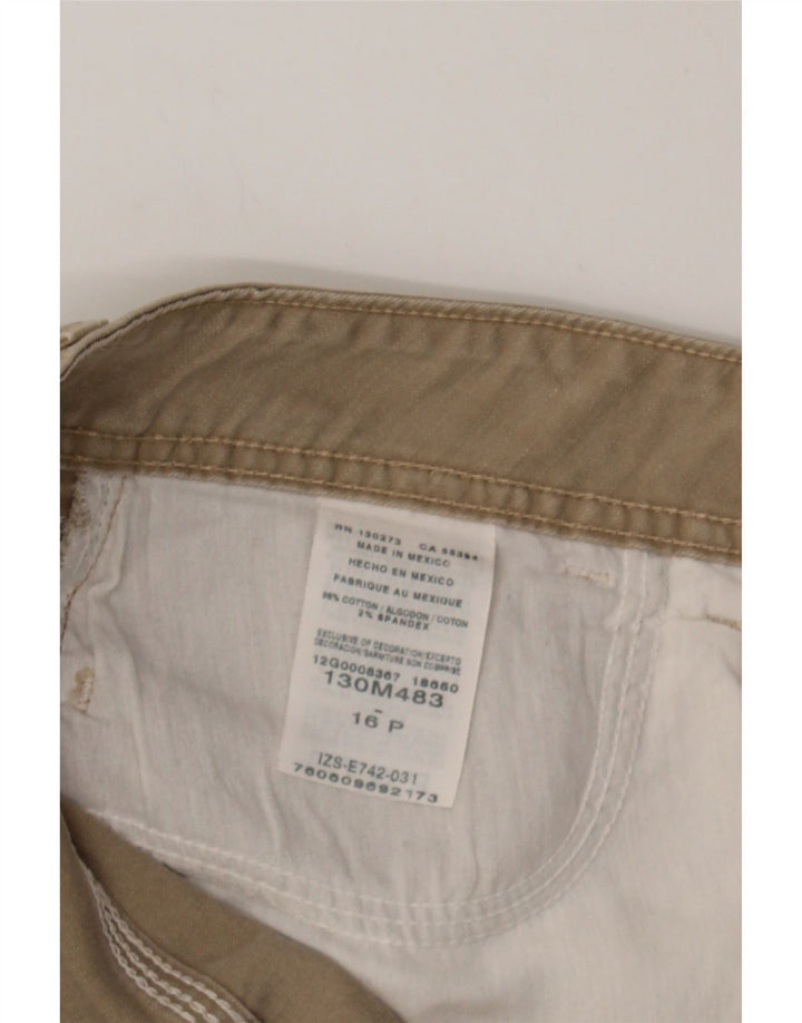 LEE Womens Bootcut Casual Trousers US 16 2XL W36 L28 Beige Cotton Vintage Lee and Second-Hand Lee from Messina Hembry 