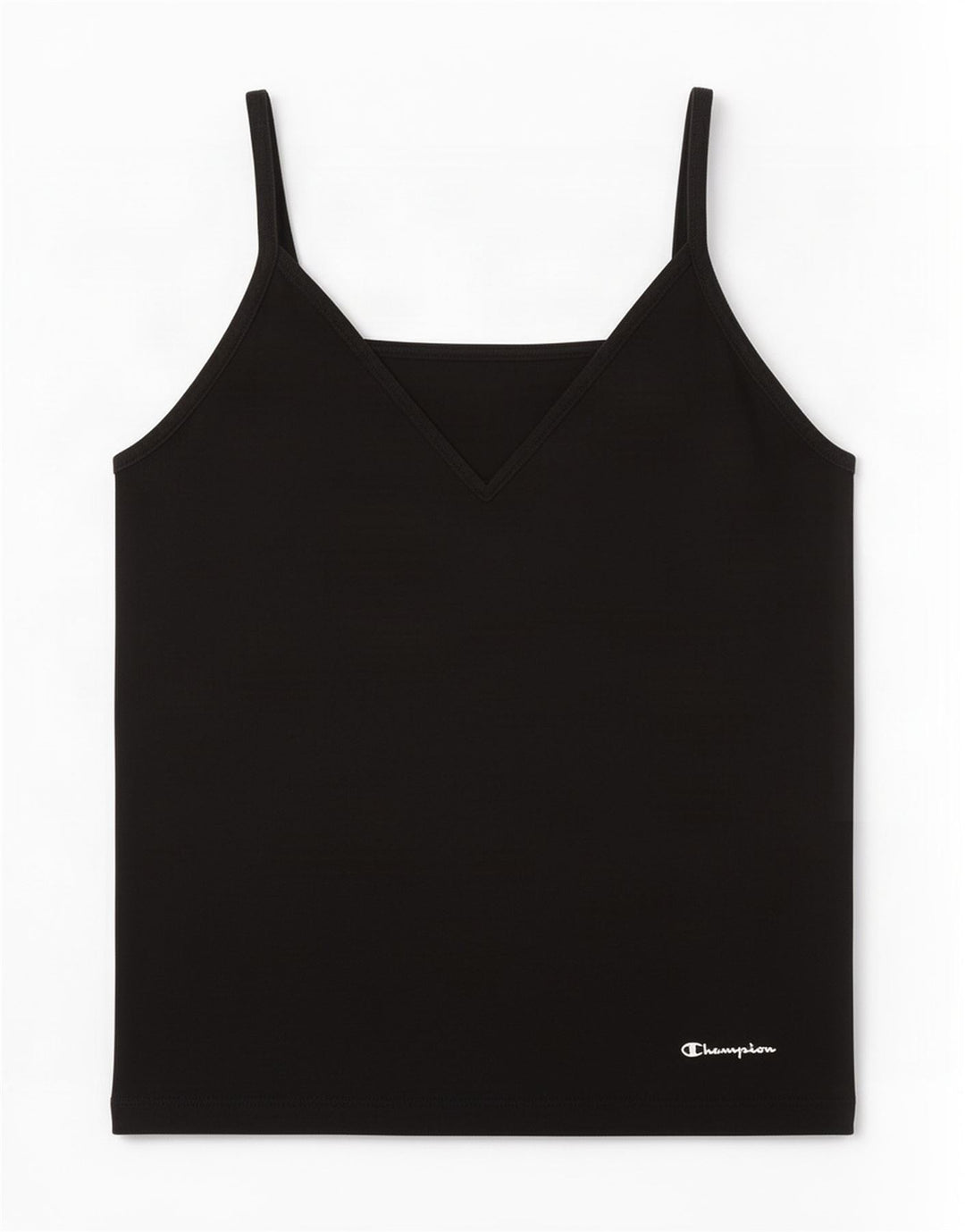 Campeão Feminino Crop Cami Top UK 14 Grande Preto