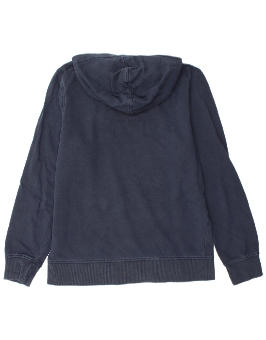 Suéter com capuz gráfico masculino JACK & JONES médio algodão azul marinho